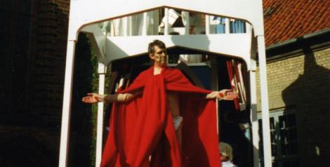 Durham Medieval Theatre's 1998 production of the Doomsday pageant.