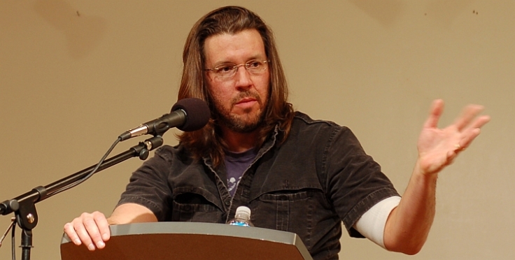 Photograph of the novelist David Foster Wallace